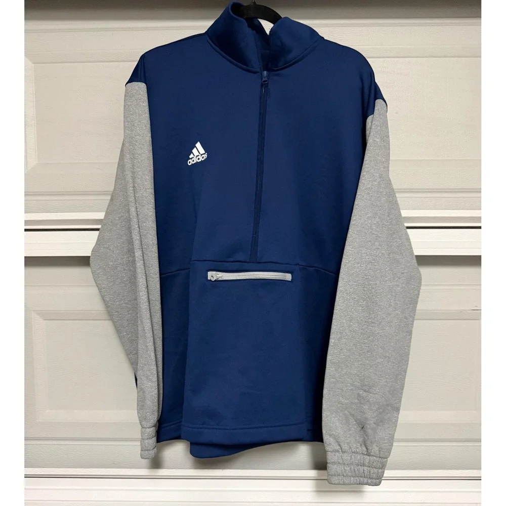 adidas zip pullover